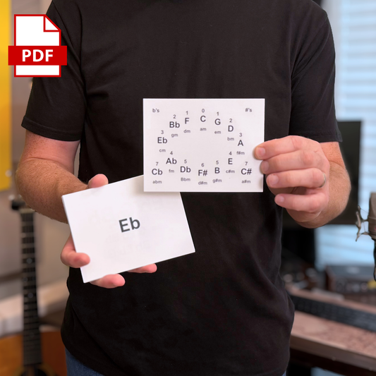 Printable Music Theory Flash Cards