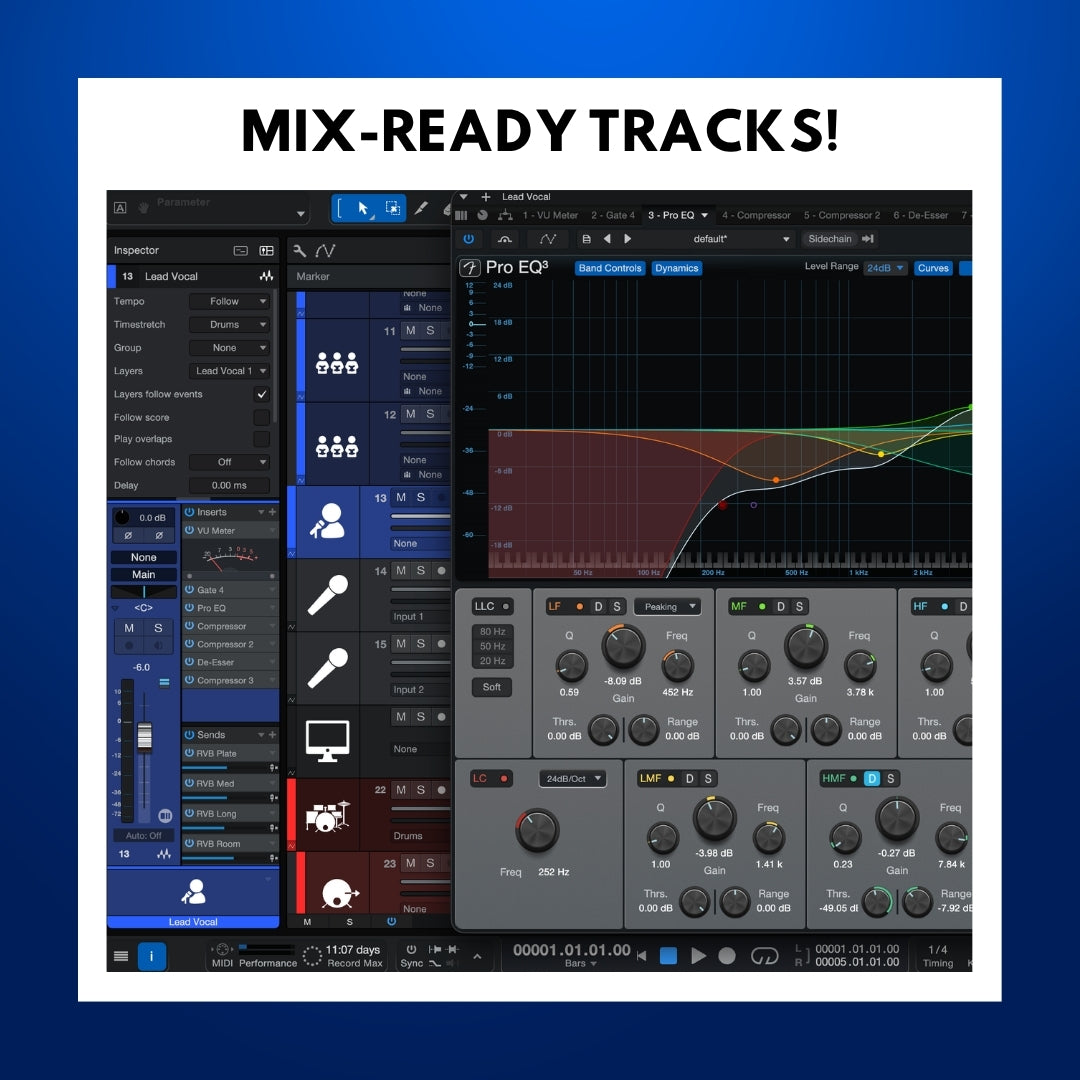 Presonus Studio One Mix Template + Song Session Download