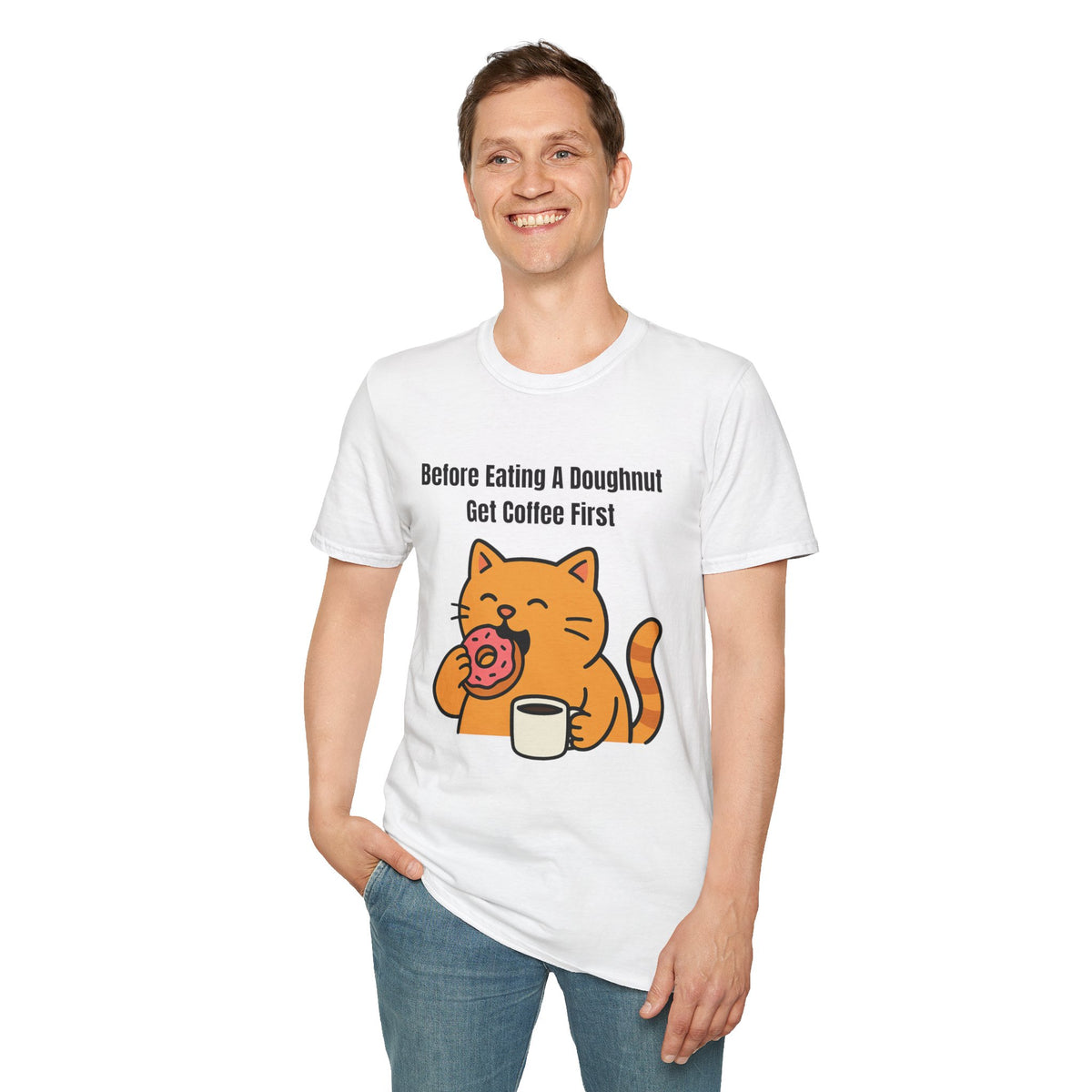 Before Eating A Doughnut T-Shirt