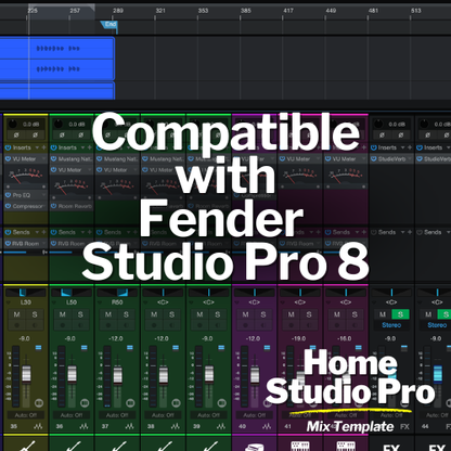 Fender Studio Pro Mix Template + Song Session Download