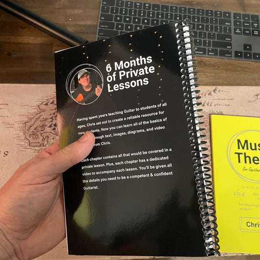 Guitar Lessons with Chris: 6 Months of Private Lessons for Beginners (Lay-Flat Spiral Edition)