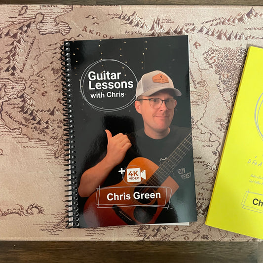 Guitar Lessons with Chris: 6 Months of Private Lessons for Beginners (Lay-Flat Spiral Edition)