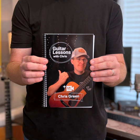 Guitar Lessons with Chris: 6 Months of Private Lessons for Beginners (Lay-Flat Spiral Edition)