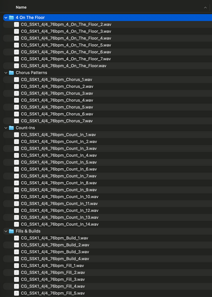 Song Starter Kit: Drums Volume 1
