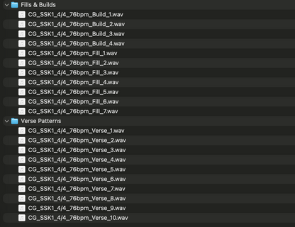 Song Starter Kit: Drums Volume 1