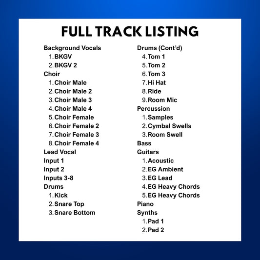 Presonus Studio One Mix Template + Song Session Download