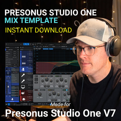 Presonus Studio One Mix Template + Song Session Download