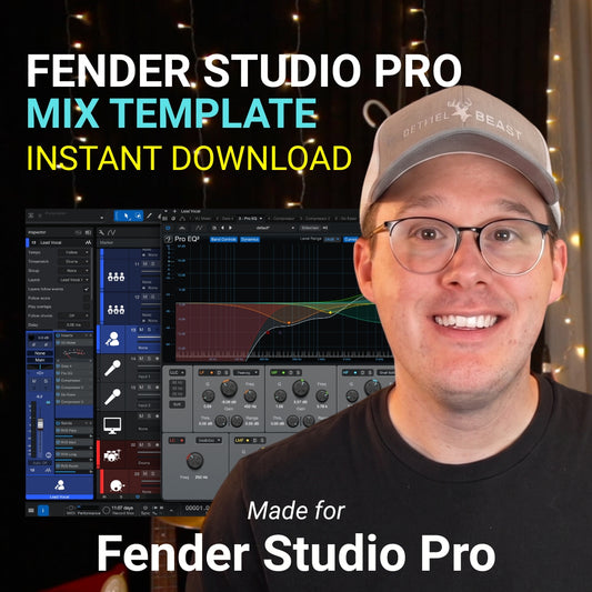 Fender Studio Pro Mix Template + Song Session Download