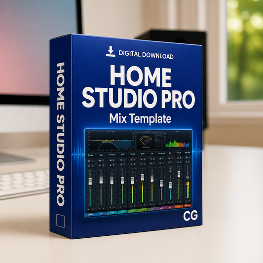 Home Studio Pro Mix Template! + Nothing Less Song Session